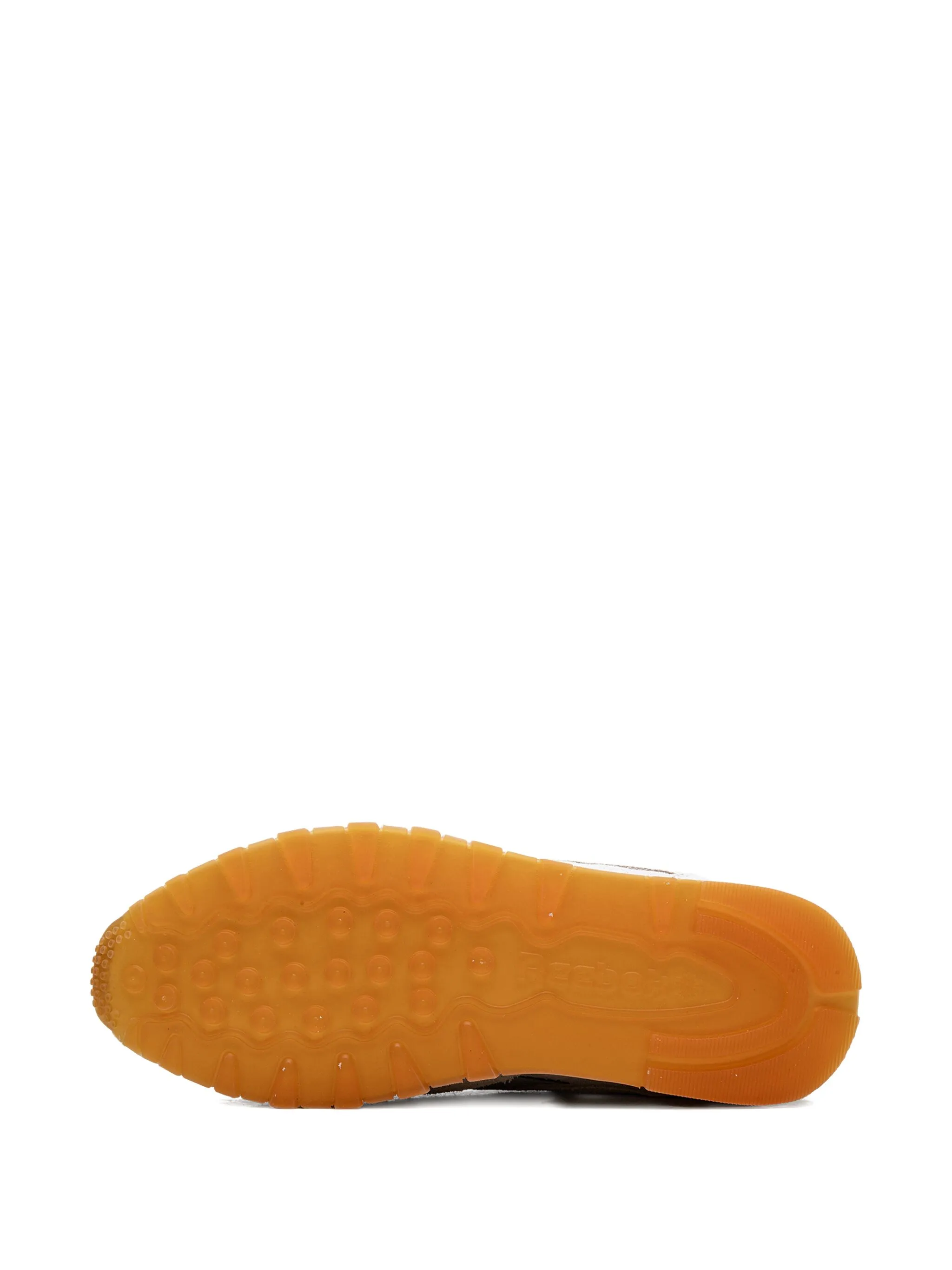 Кроссовки Classic Leather Chalk/Silver/White из коллаборации с Places + Faces Reebok, светло-бежевый — фото 4