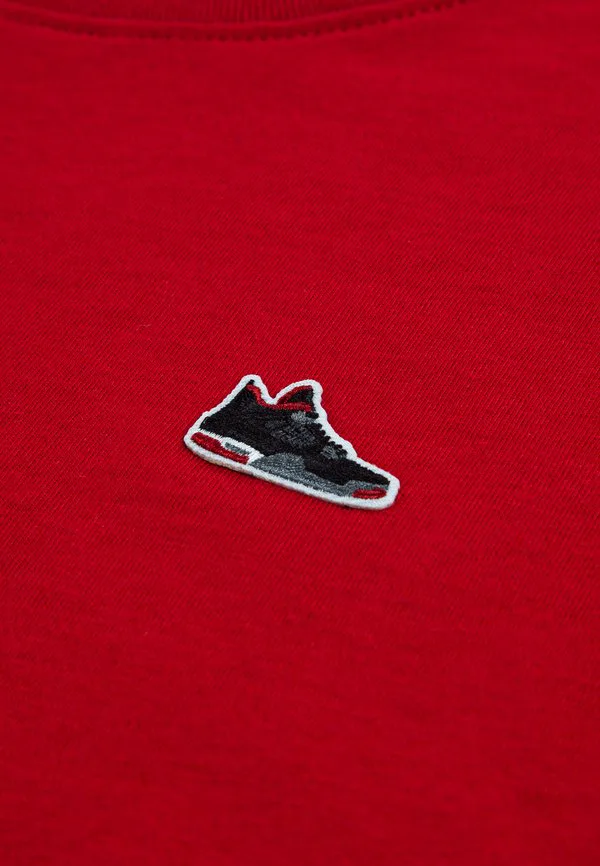 Футболка с нашивкой, базовая футболка Jordan, Gym Red — фото 3