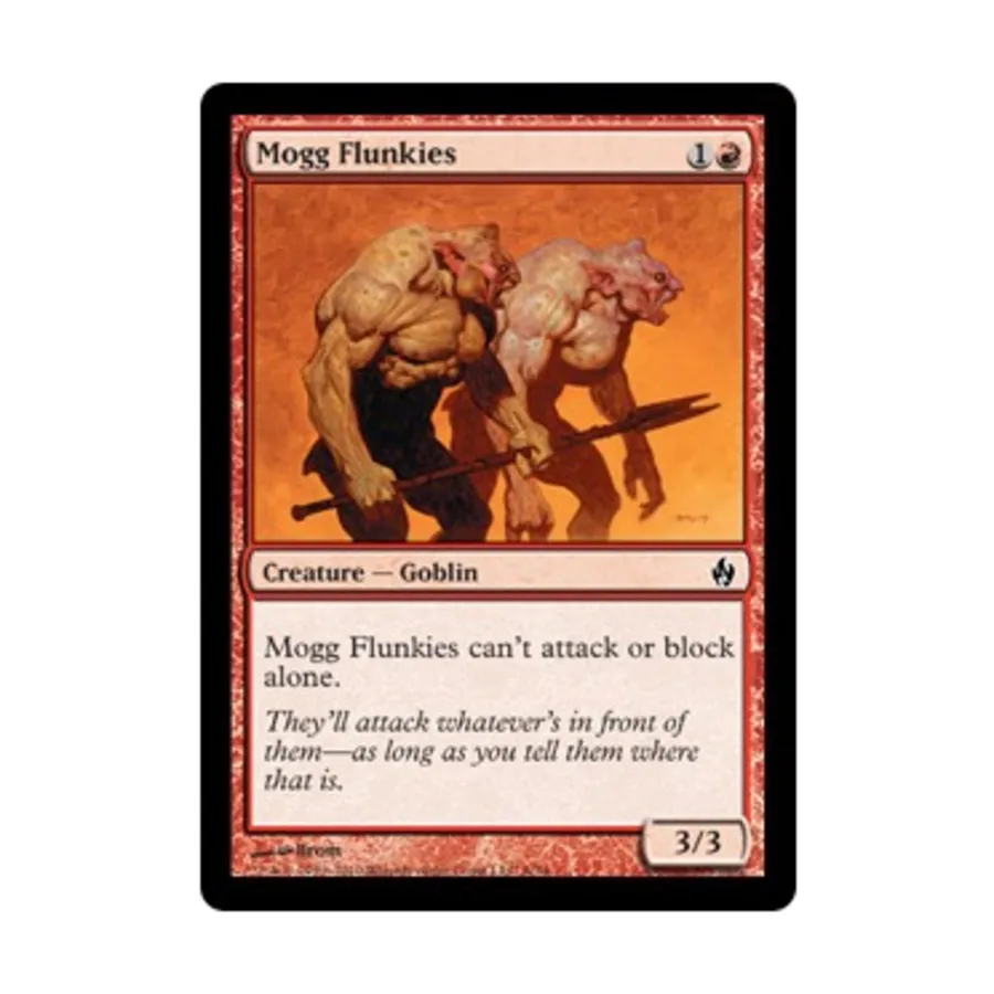 

CCG Могг-Фланкис (C) (Фольга), MTG - Premium Deck Series - Fire & Lightning