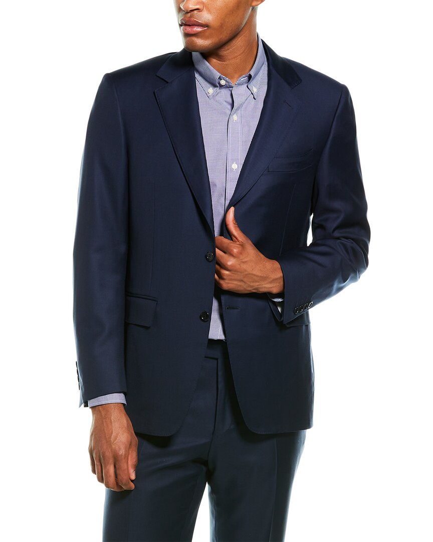 

Костюм Canali из 2-х шерстяных тканей, синий
