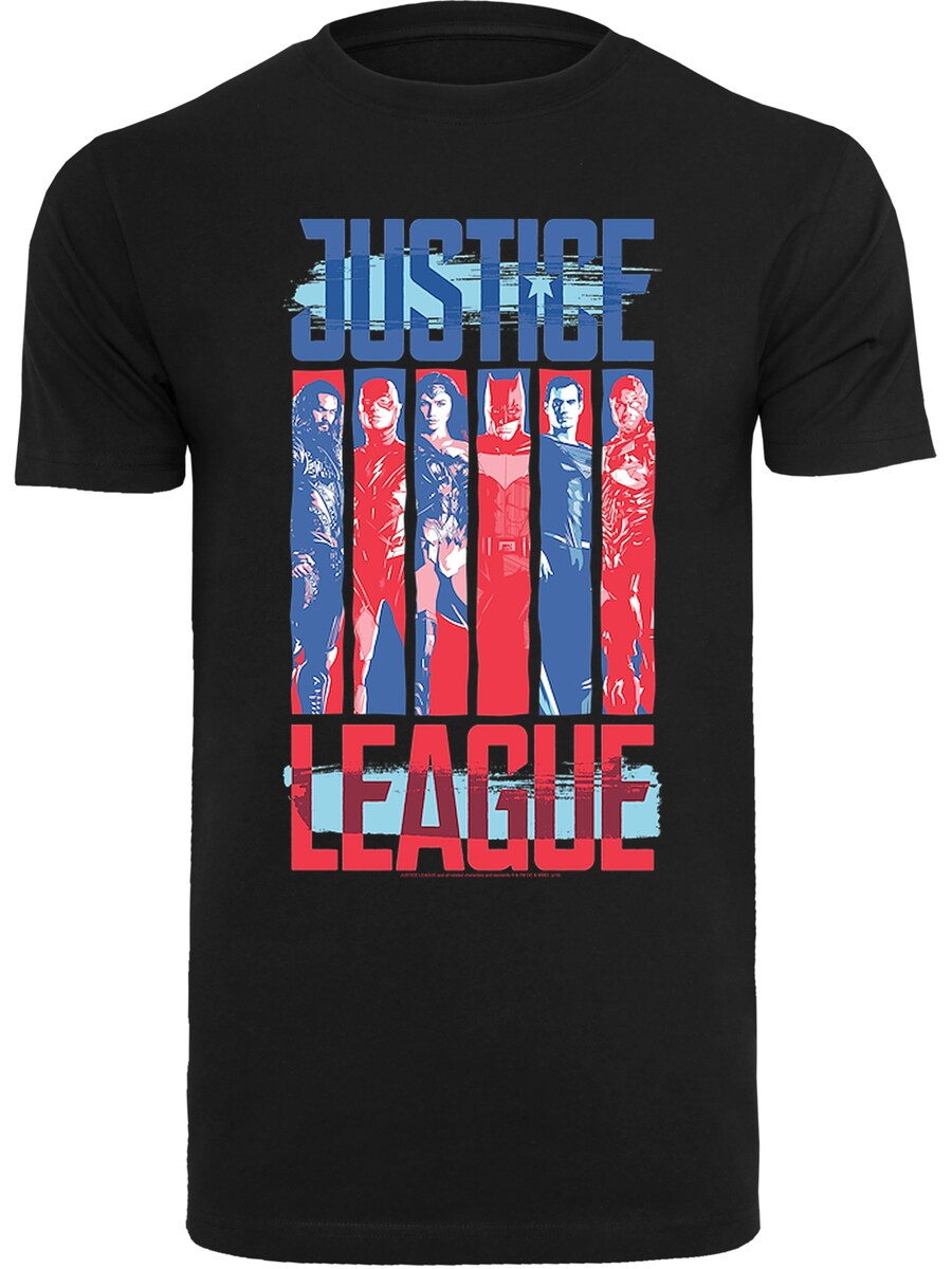 

Рубашка F4NT4STIC Justice League Movie Team Flag, черный