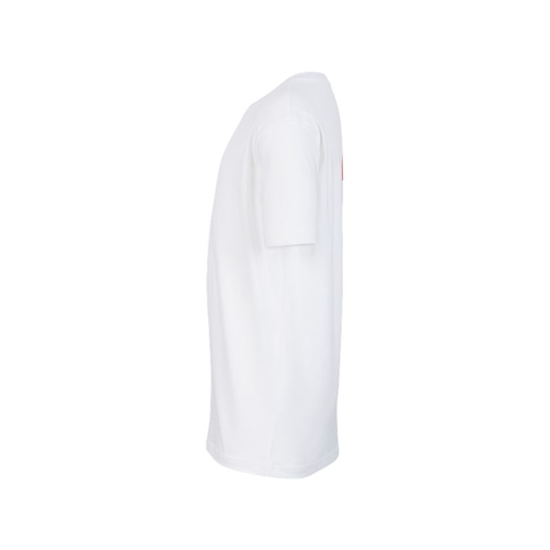 Nike Футболка спортивная 100 white unisex — фото 4