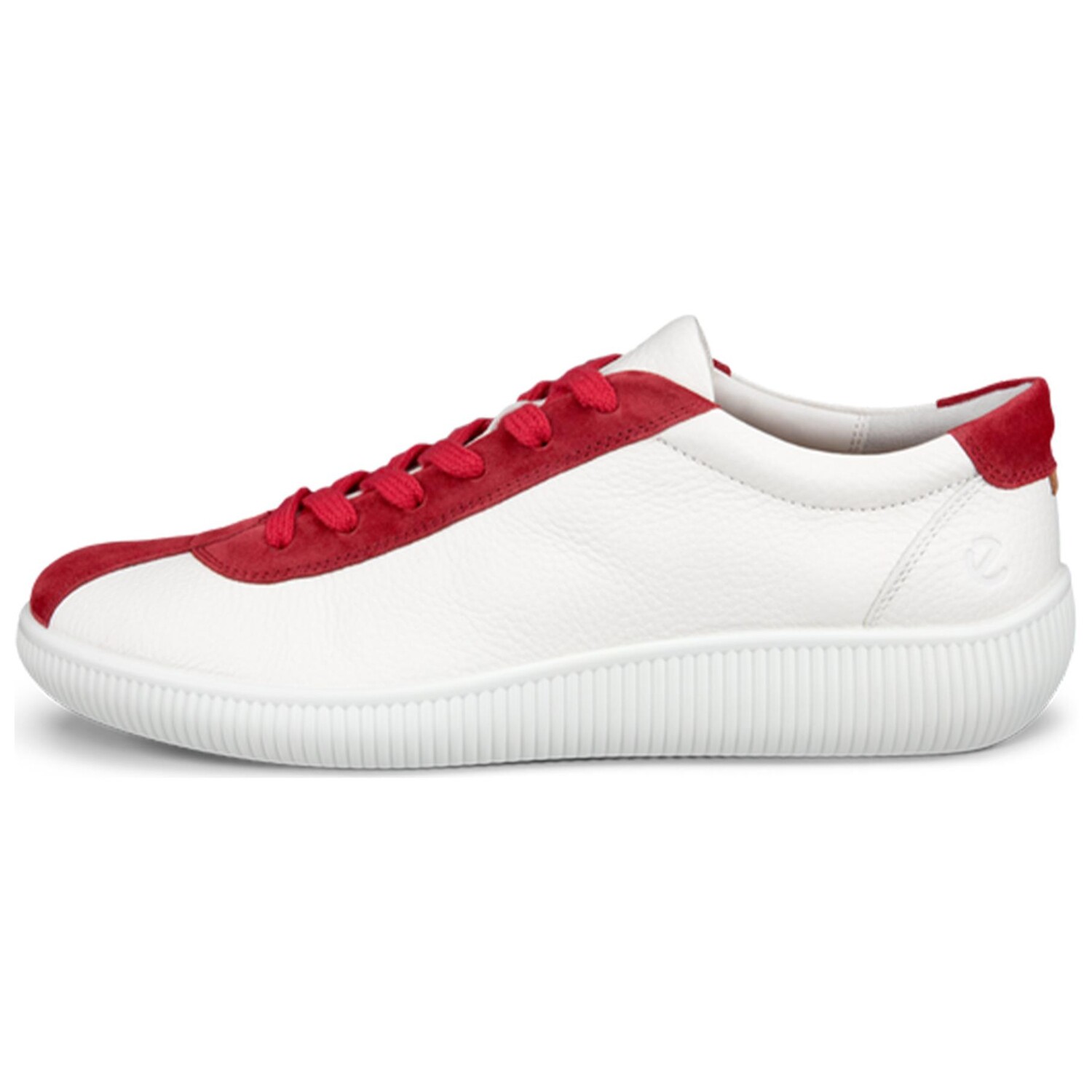 

Кроссовки ecco Lifestyle Shoes Men Low-top White/Red, белый/красный