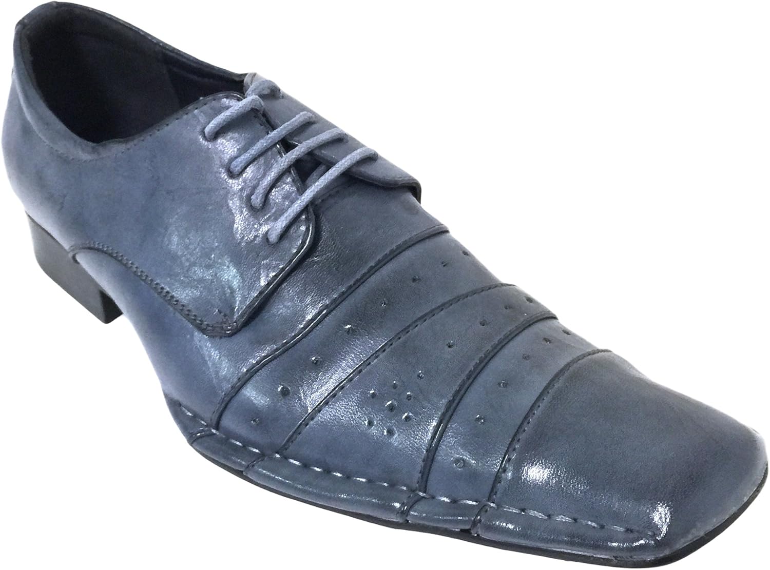 

Мужские туфли итальянского стиля Oxfords, с складками, повседневные, модные, на шнуровке, с зауженным носком, черные, синие, бордовые Alberto Fellini