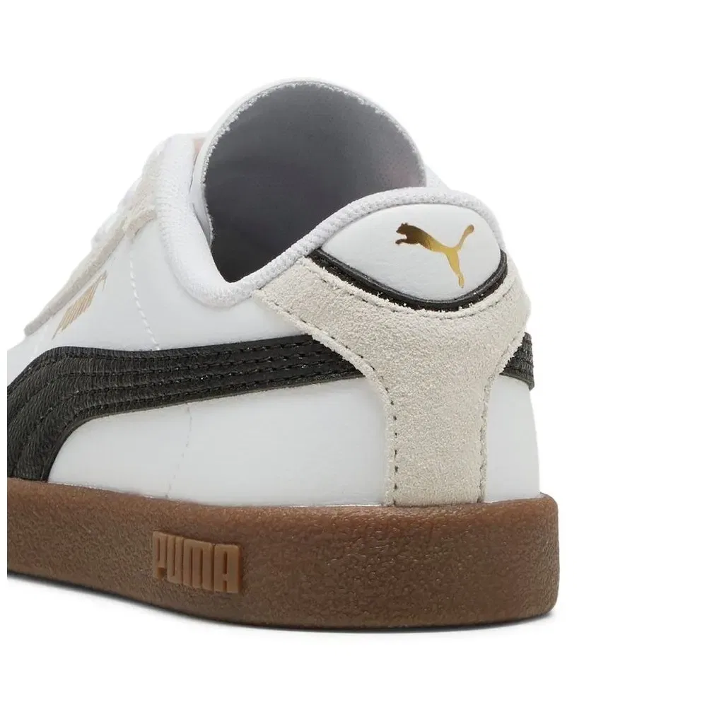 Кроссовки низкие из замши и кожи Puma, белый — фото 2