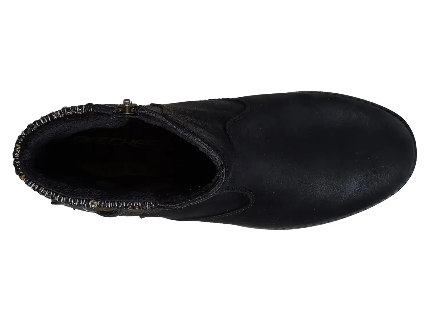 Ботинки женские Skechers комбинированные, черный — фото 2