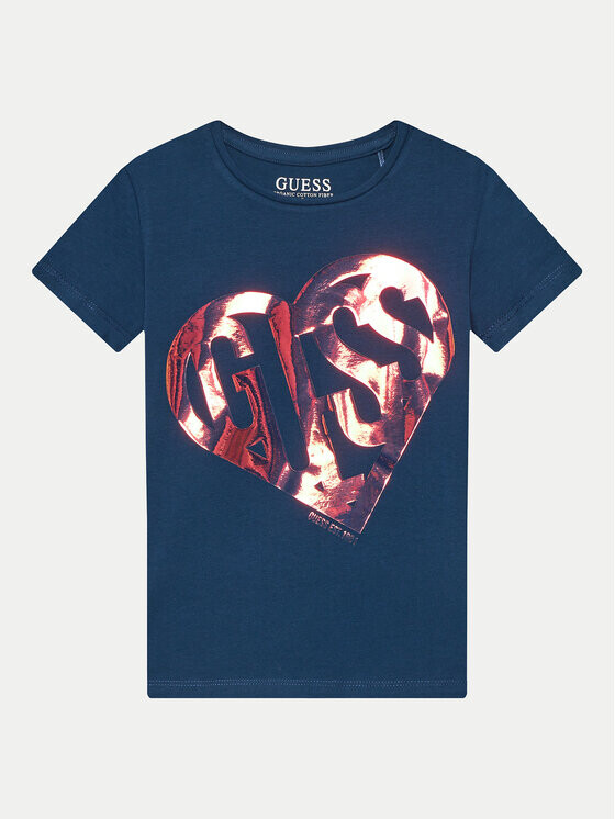

Футболка стандартного кроя Guess, синий