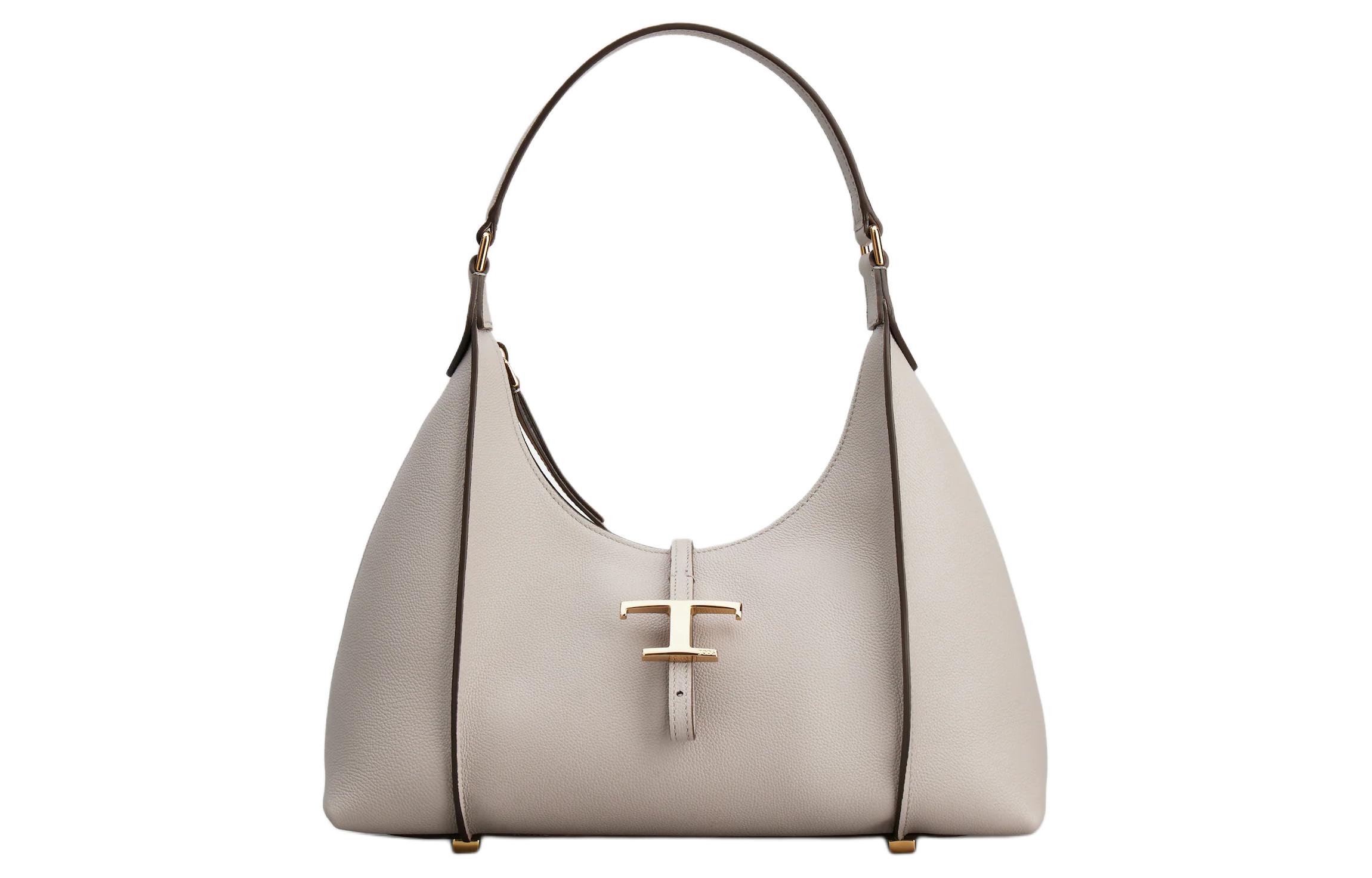 

Женская сумка Calfskin через плечо One Shoulder Trumpets gray TOD'S