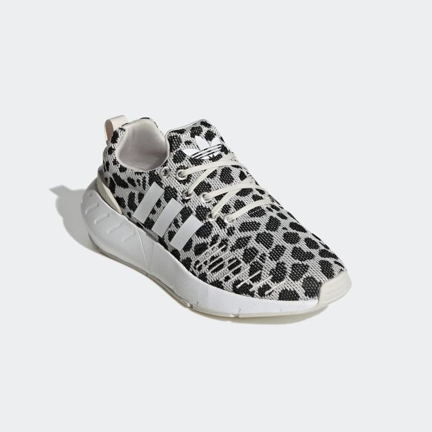 Кроссовки adidas Boys' Swift Run 22 для мальчиков, белый/черный — фото 4