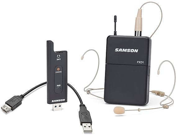 

Беспроводная микрофонная система Samson XPD2 USB Digital Wireless Headset Microphone System