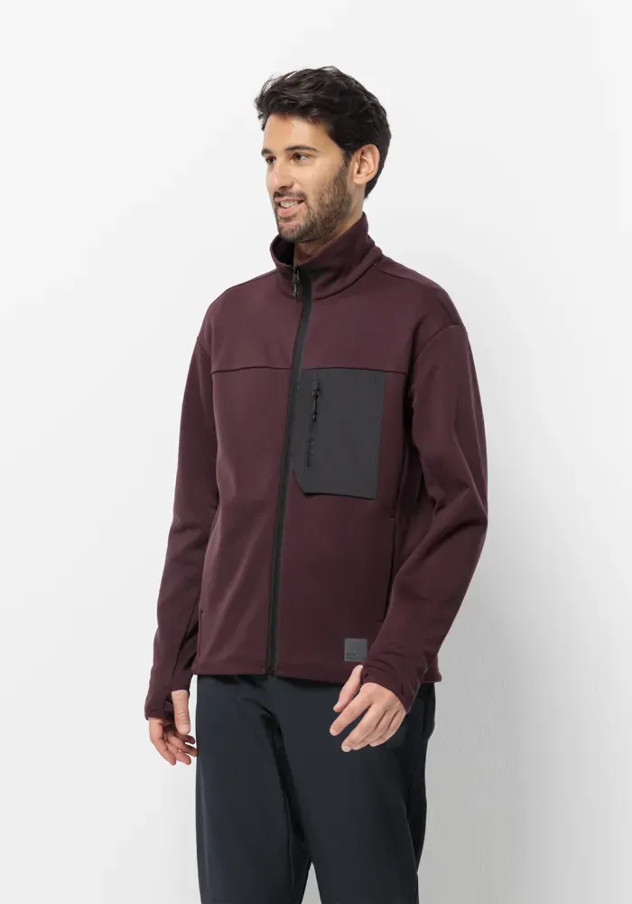 

Велосипедная куртка Jack Wolfskin "BIKE COMMUTE JKT M", бордовый