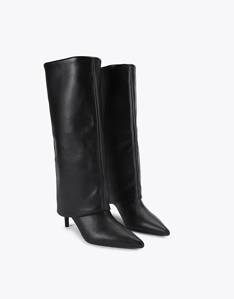 Сапоги KG Kurt Geiger Fate с высоким голенищем, черного цвета — фото 2