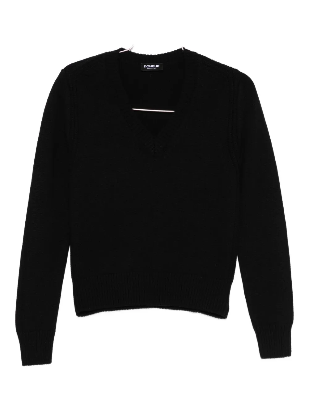 

Свитер с V-образным вырезом DONDUP, черный