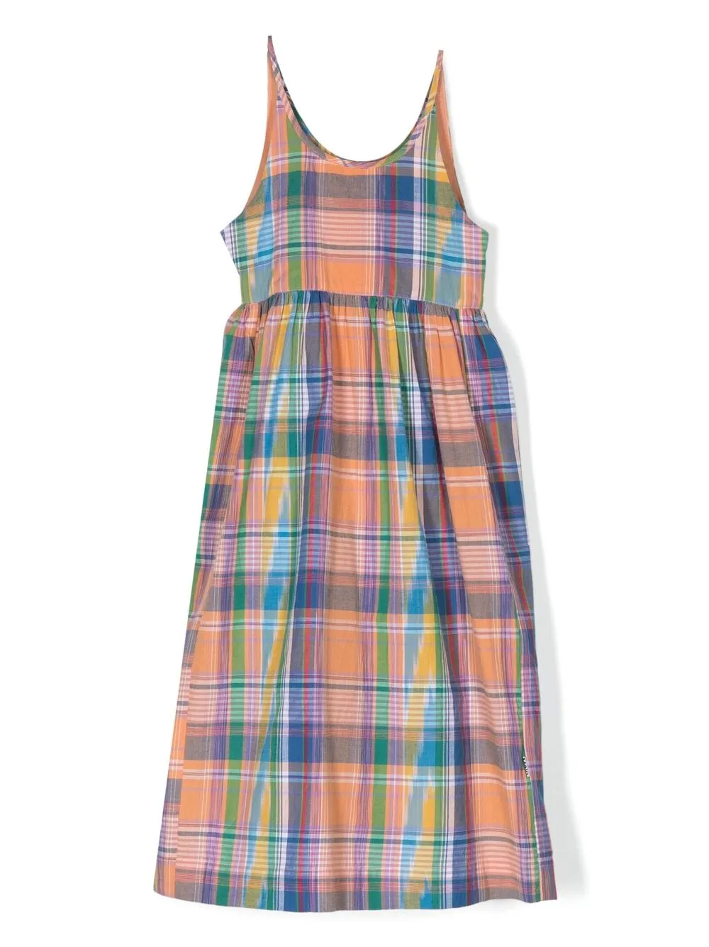 

Клетчатое платье Chrissie Molo, оранжевый