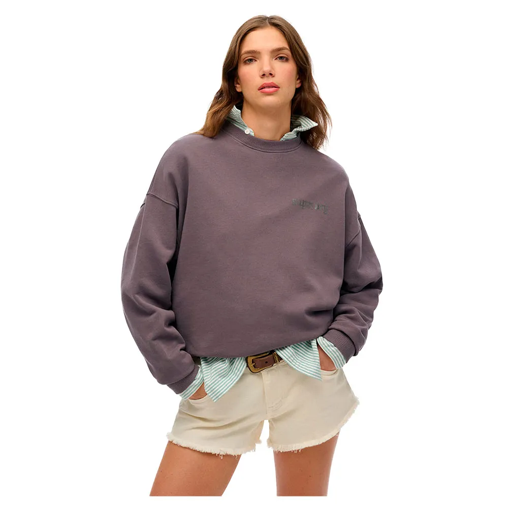 

Толстовка Superdry Old School Tatto, серый