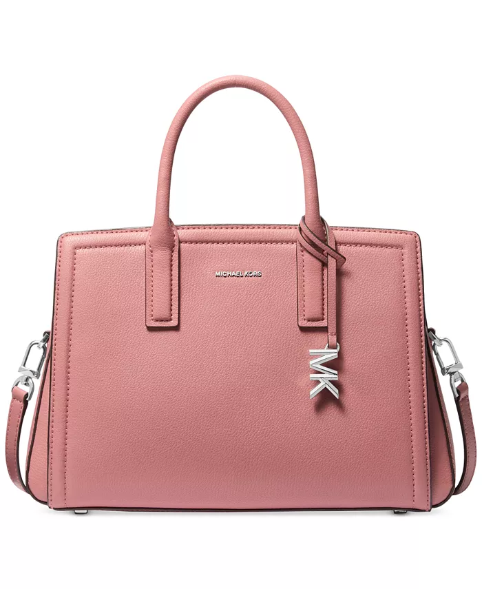 

Лайла Средняя Кожаная Сумка Через Плечо Michael Kors, розовый