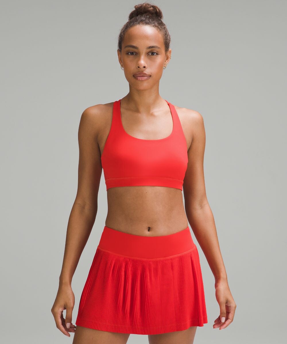 

Спортивный бюсгальтер Lululemon, красный