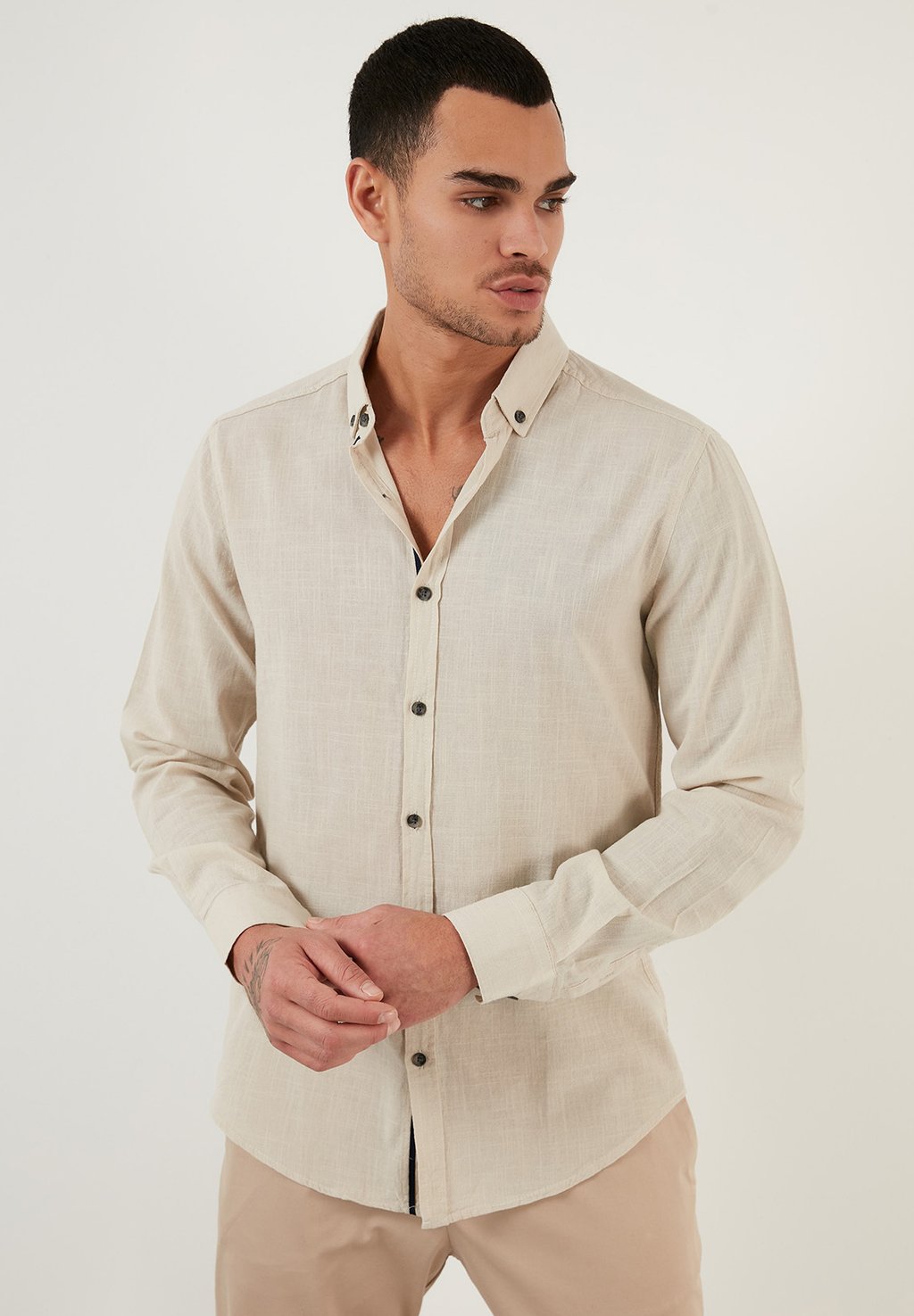 

Рубашка REGULAR FIT Buratti, цвет Stone