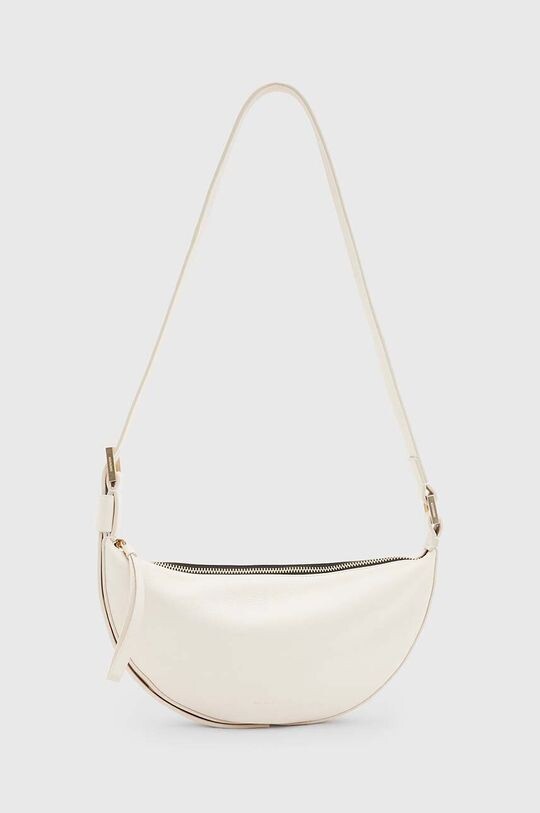 

Кожаная сумка HALF MOON AllSaints, белый