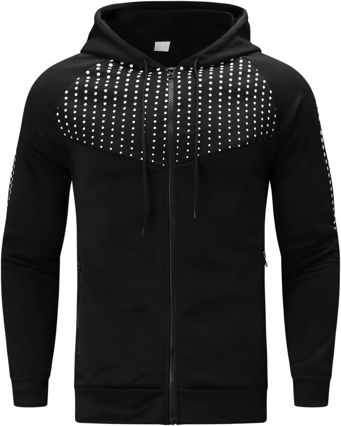 

Мужская худи на молнии с флисовой подкладкой