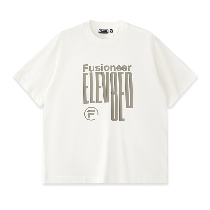 

FILA FUSION Футболка мужская Cloud White