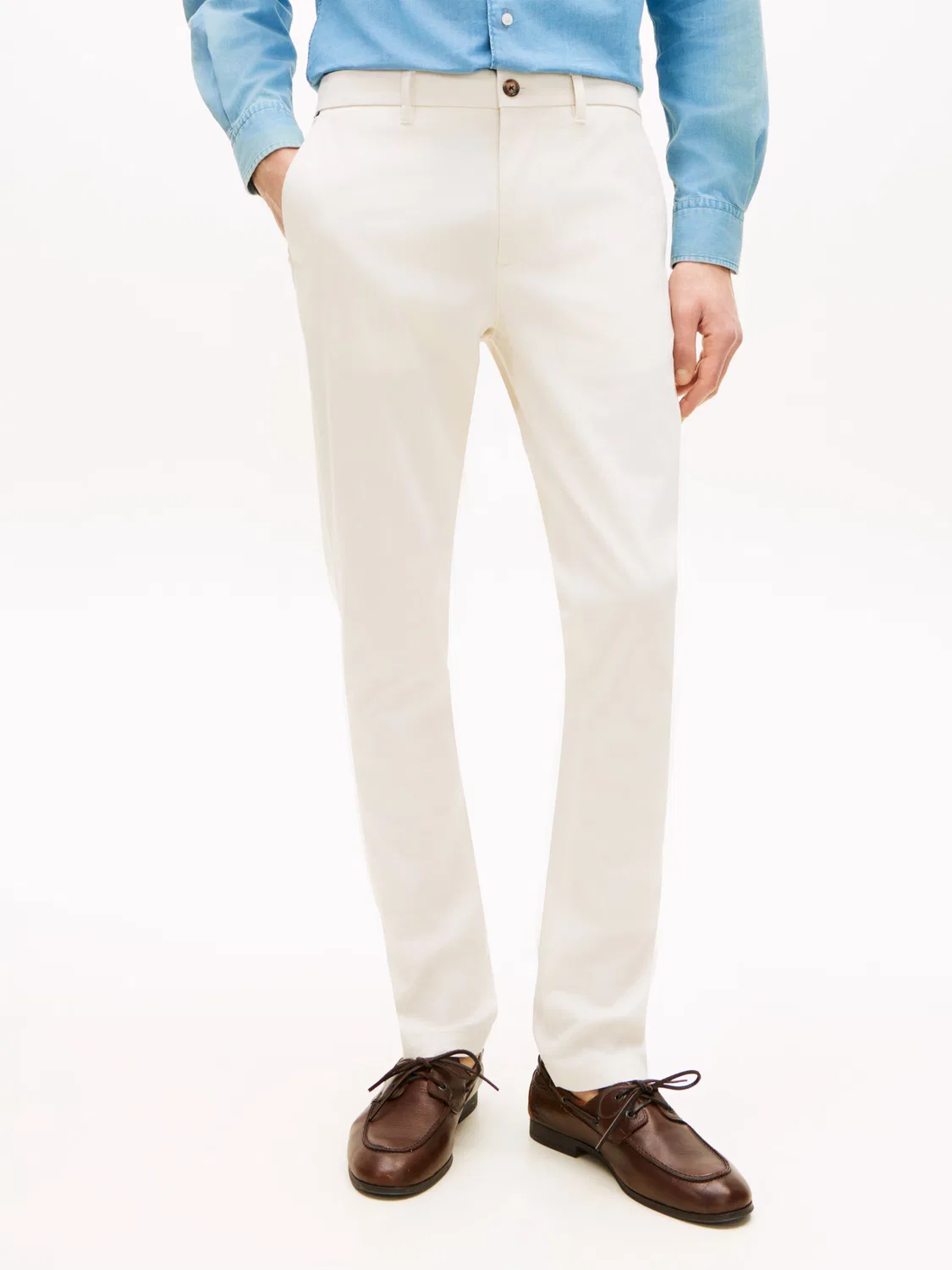 Узкие брюки Tommy Hilfiger, Light Yellow — фото 3