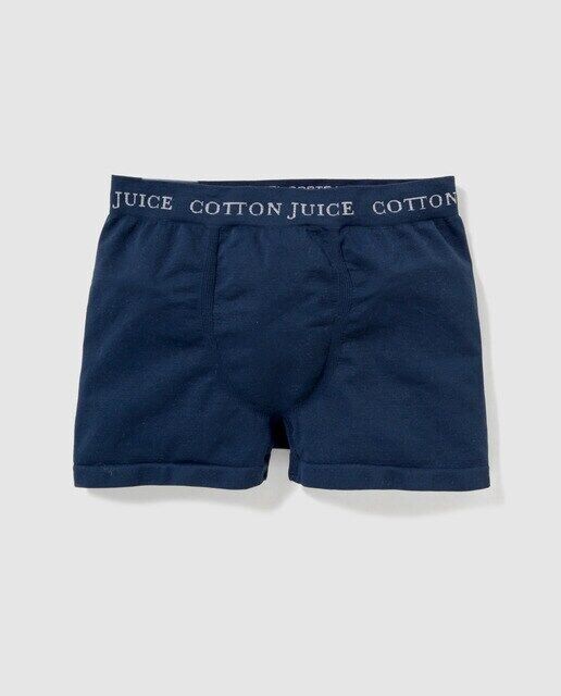 

Бесшовные боксеры Cotton Juice, темно-синий