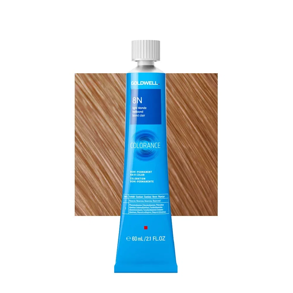 Интенсивная краска для волос «Colorance Naturals TB 8N» от Goldwell Goldwell, 8N Light Blonde