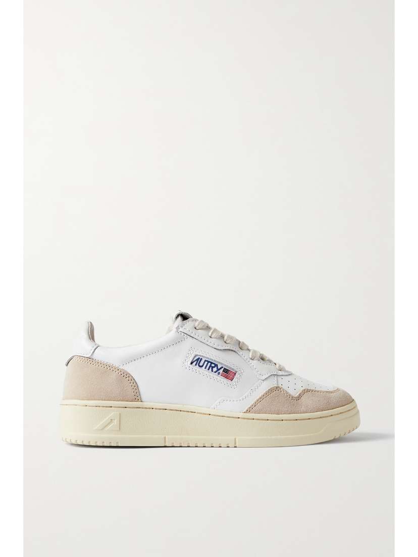 Низкие кроссовки Medalist из кожи и замши Autry, белый