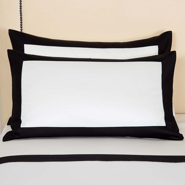 

Подушка Bold Standard Sham Frette, белый