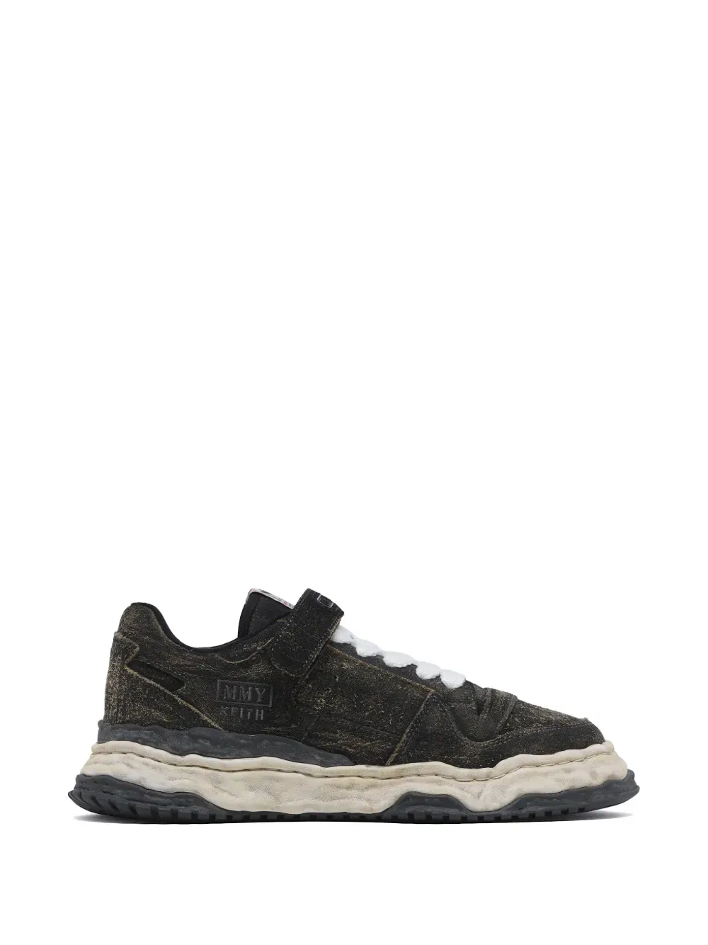 Кроссовки Keith og sole leather Maison Mihara Yasuhiro, черный