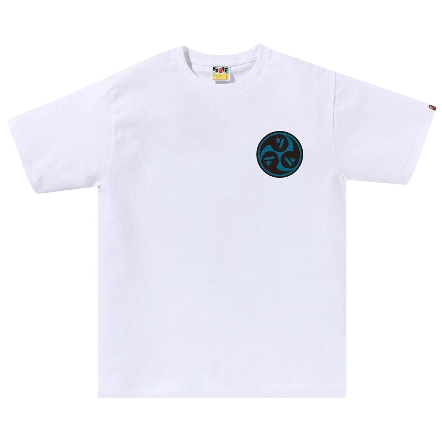 

BAPE Japan Culture Mitsudomoe Футболка Белая