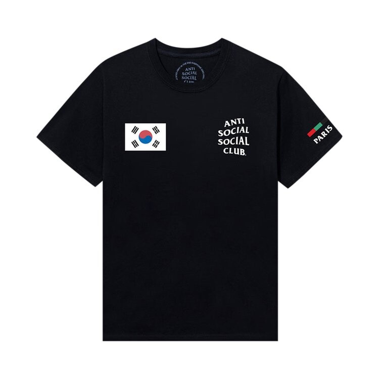 

Футболка Anti Social Social Club South Korea Tee, черный