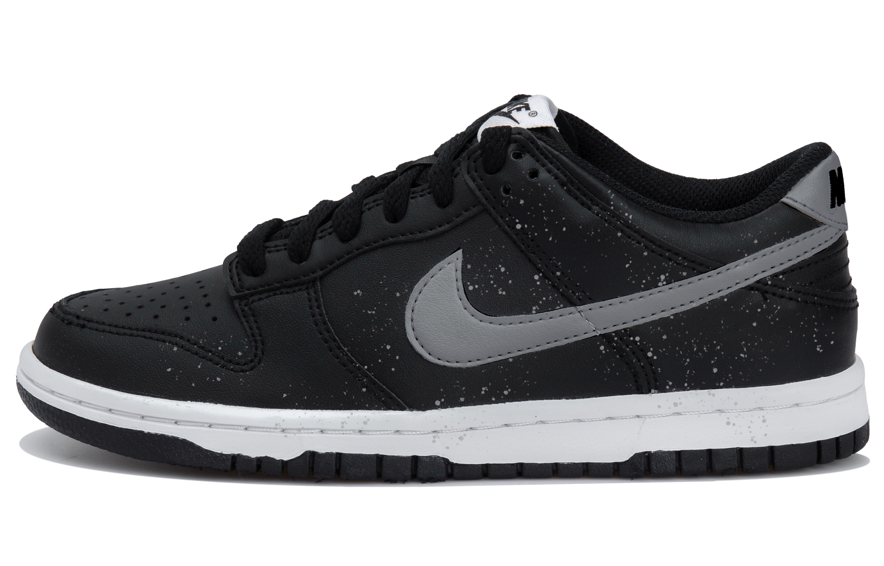 

Детские кроссовки для скейтбординга Dunk Low Top для подростков Nike, черный/серый