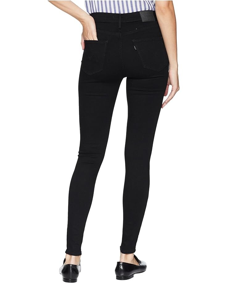 Джинсы Levi's Womens 720 High-Rise Super Skinny, цвет Black Squared — фото 3