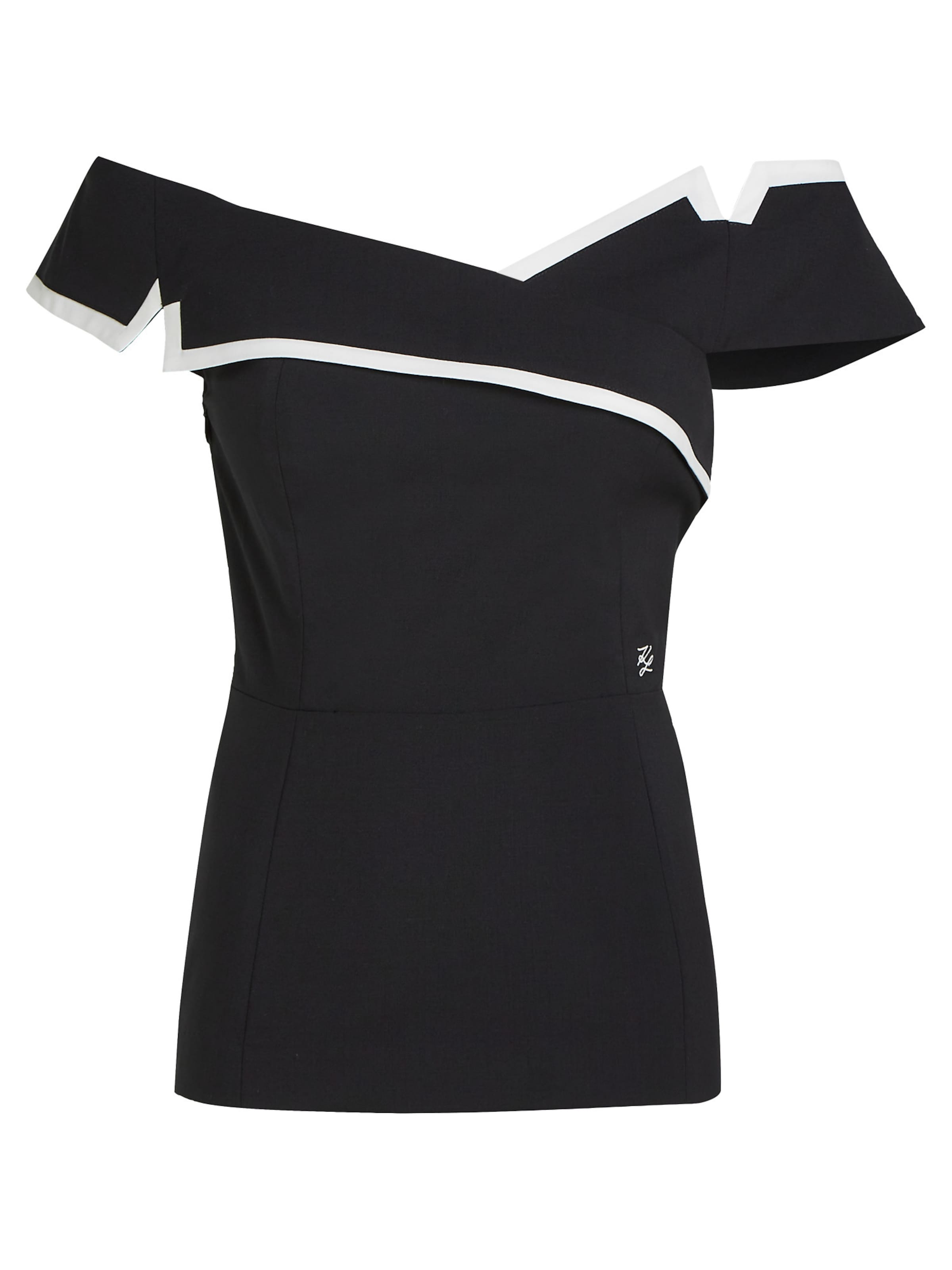 

Karl Lagerfeld Блузка в черном цвете