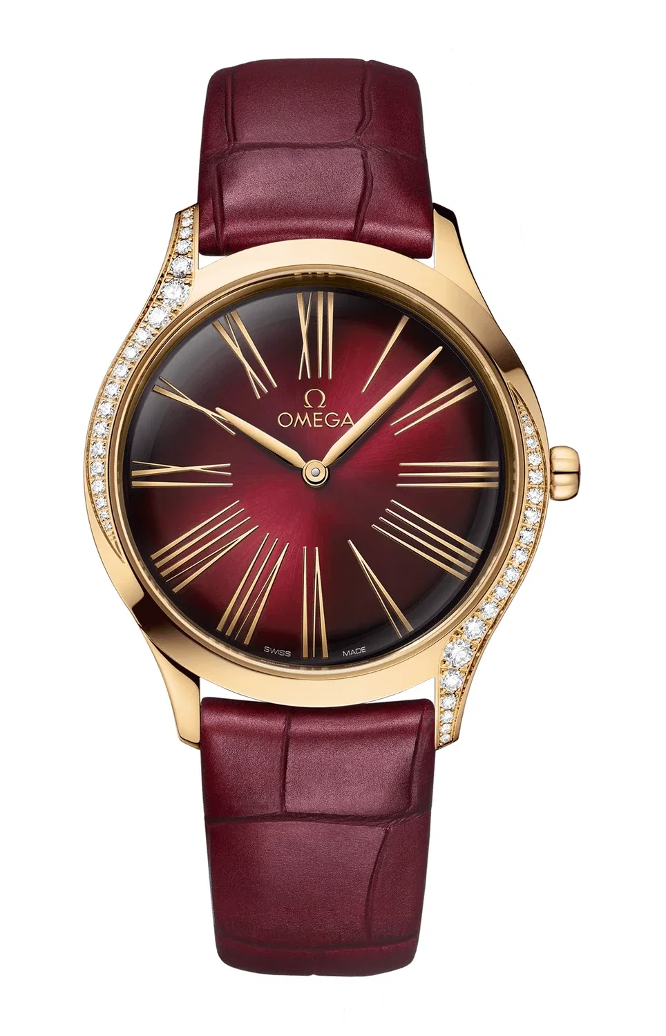 Де Виль Трезор Кварц 36 мм - 428.58.36.60.11.001 OMEGA, золотой