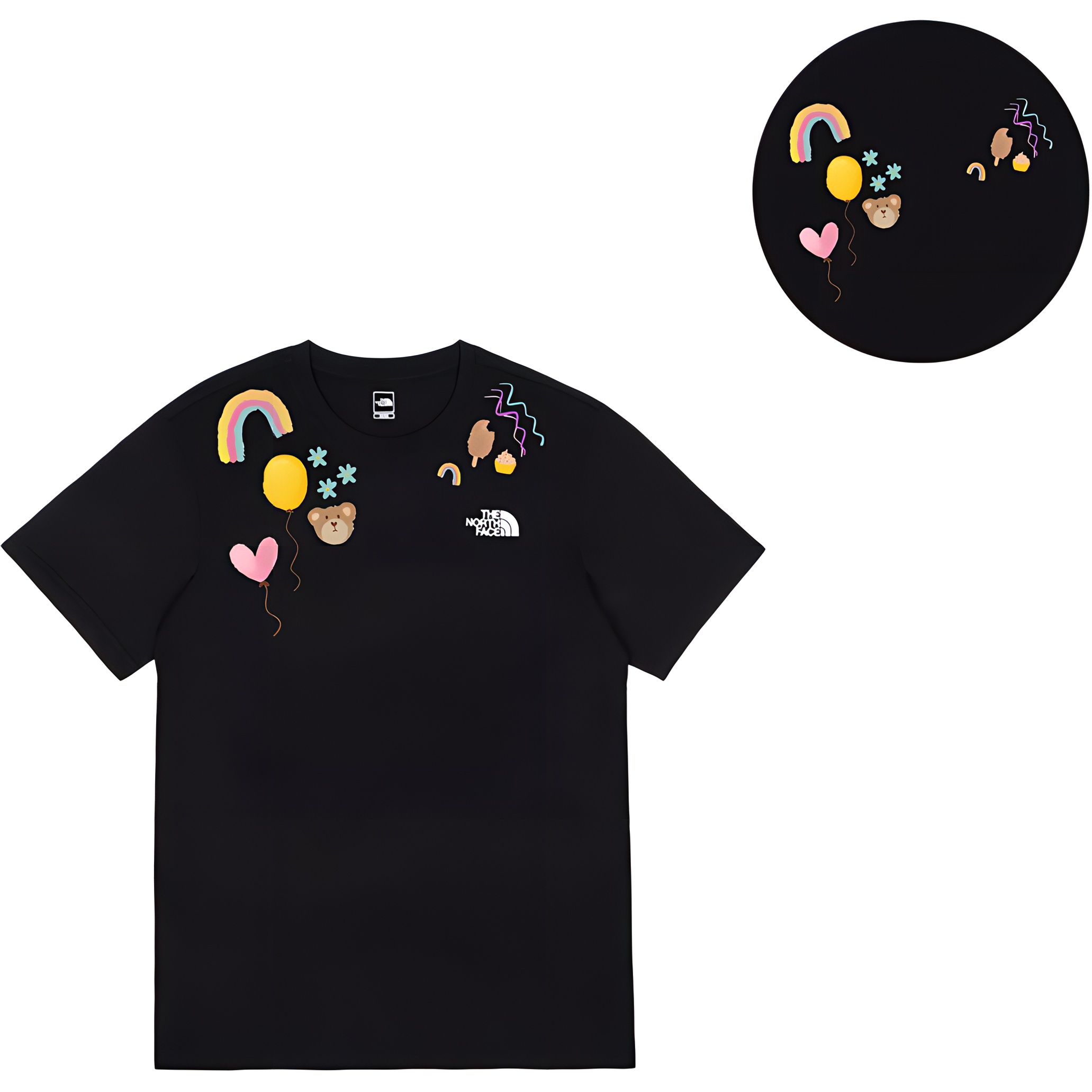 

THE NORTH FACE Футболка мужская черная, Черный, THE NORTH FACE Футболка мужская черная