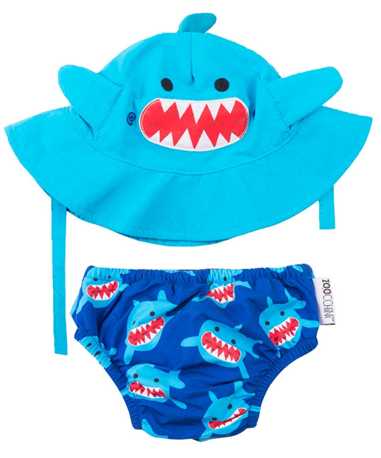 Комплект из плавок и солнцезащитной шляпки для малыша (1-2 года) ZOOCCHINI, Blue