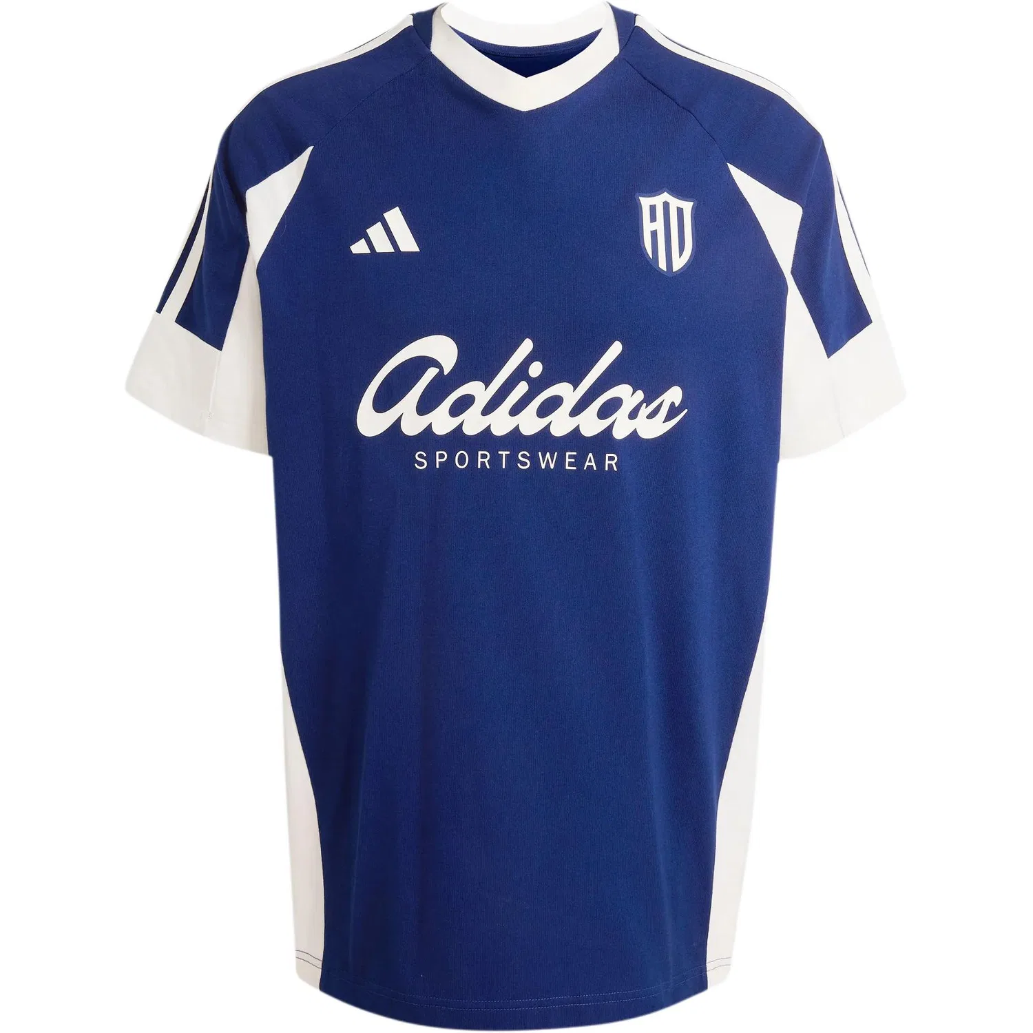 Футболка Adidas LUX TIRO SCRIPT темно-синяя