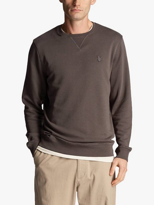 

Толстовка с орлом в тон Lyle & Scott, цвет W635 Gunmetal
