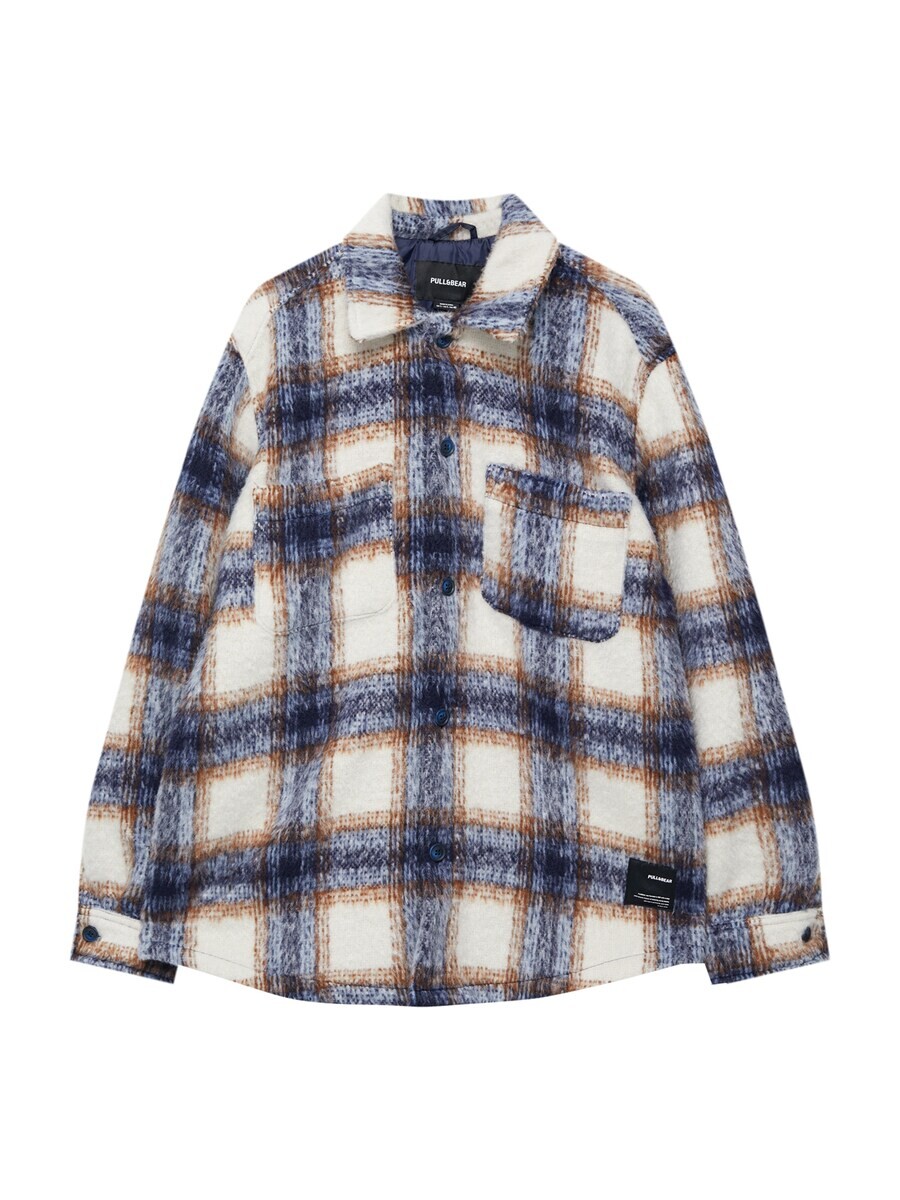 

Куртка Pull&Bear Between-Season, белый