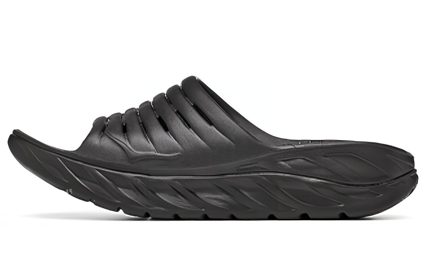 

Шлепанцы унисекс черные Hoka One One