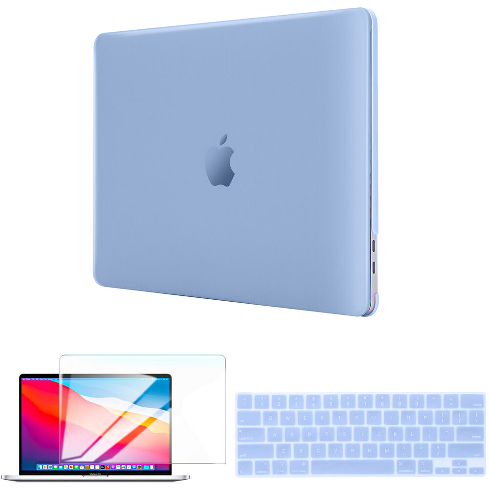 

Чехол TechProtectus Hard-Shell с защитой клавиатуры и экрана для Apple MacBook Pro M1/M2 13 дюймов (цвет: синий)