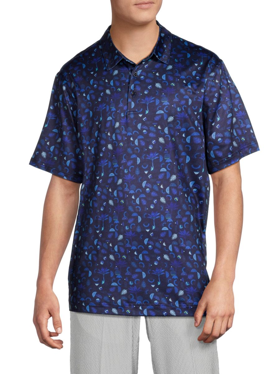 

Рубашка поло Coconut Groove Robert Graham, темно-синий