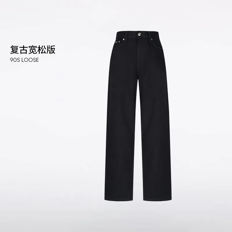 Джинсы прямые Calvin Klein CLT Denim Black — фото 4