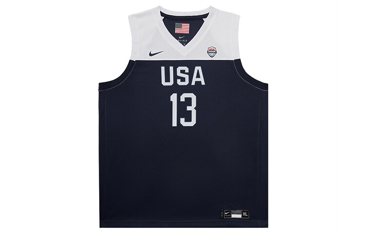 

Детская баскетбольная рубашка Nike Kids, цвет Dark Blue