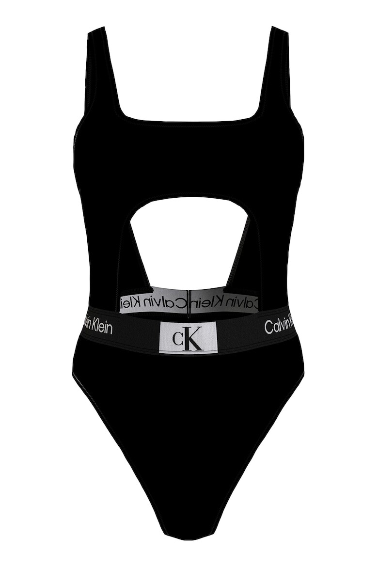 

Слитный купальник Calvin Klein с декоративными вырезами