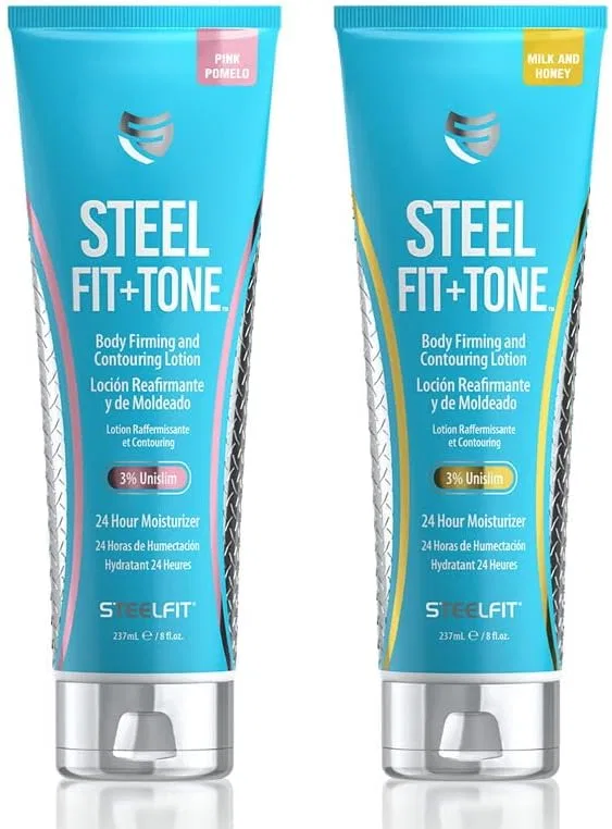 Лосьон для тела STEELFIT Fit + Tone с Pink Pomelo, MJDIVA, 8 fl oz