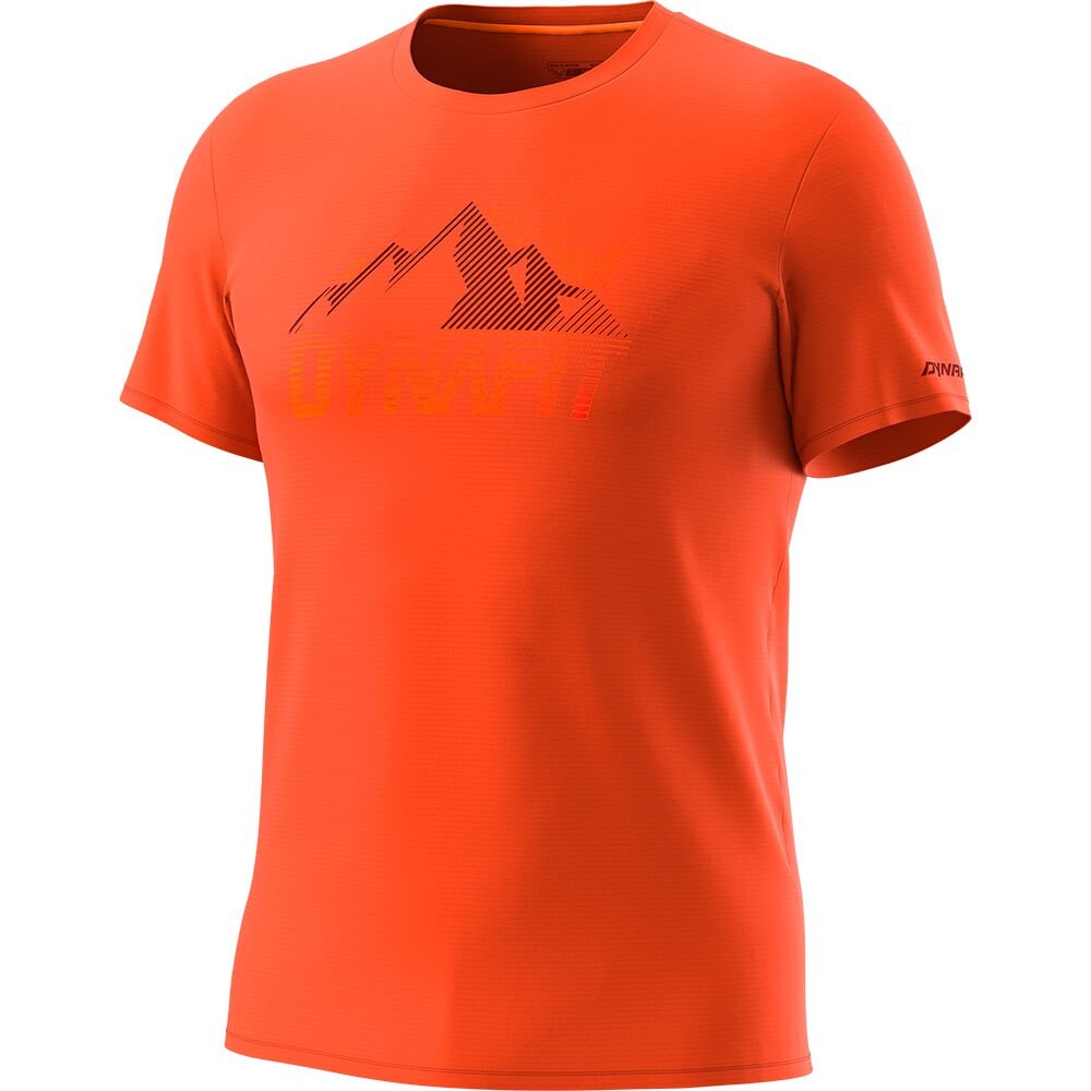 

Футболка Dynafit Transalper Graphic, оранжевый